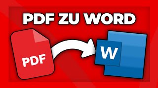 PDF in Word Datei umwandeln kostenlos auf Handy amp PC  Tutorial [upl. by Cumine]