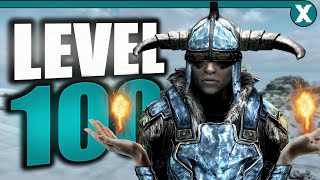 Level 100 DESTRUCTION Instantly in SKYRIM [upl. by Sholeen]