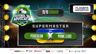 PERICULUM X PRIME LEGIS  CAMPEONATO SUPERMASTER DA ADVOCACIA  19102024 [upl. by Aitnohs]