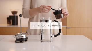 BODUM®  How To  Chambord® French Press [upl. by Gerek]