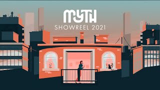 Animation Studio London  Myth  Animation and Motion Design Showreel 2021 [upl. by Gaidano]