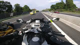 bmw k1600gt acceleration [upl. by Shaylyn628]