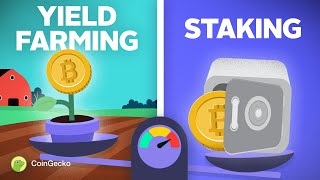 Is Yield Farming DIFFERENT from Staking Explained in 3 mins [upl. by Lydon1]