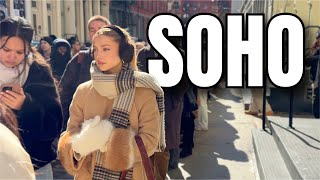 NEW YORK CITY Walking Tour 4K  SOHO [upl. by Arni]