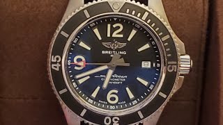 Breitling Superocean 42 A17366 Unboxing amp Initial Impressions [upl. by Wojak93]