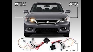 1315 Honda Accord LED DRL Module Reference Guide [upl. by Xad]