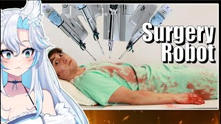 HE MADE A KILLER SURGERY ROBOT  Michael Reeves React [upl. by Ilojne]