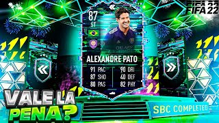 SOLUCION MAS BARATA SBC DE ALEXANDRE PATO FLASHBACK 87 FIFA 22 [upl. by Lerrehs]