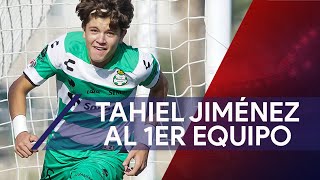 Tahiel Jiménez al primer equipo de Santos Laguna [upl. by Ursal]