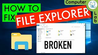 How to fix Windows 10 File Explorer 🗂 [upl. by Meekah]