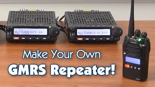 How to Turn the Wouxun KG1000G Into a GMRS Repeater [upl. by Moonier]