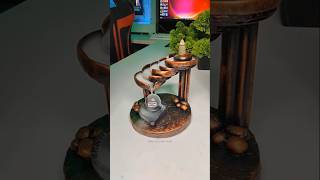 Smoke fountain shivling making 🌸 diy smoke fountain shivling 🙏 har [upl. by Viviane]