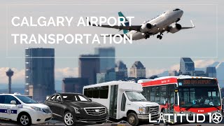 Calgary Airport Public Transportation [upl. by Melmon]