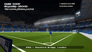 PES 6  England  Stamford Bridge London Chelsea FC [upl. by Liza]