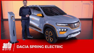 Dacia Spring Electric  le modèle électrique le plus abordable du marché [upl. by Bailie]