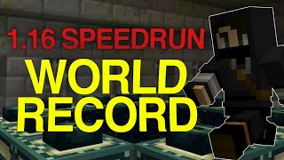 Minecraft World Record Speedrun in Under 14 Minutes 1353 FWR [upl. by Assirk]