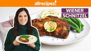 How to Make Wiener Schnitzel  Get Cookin  Allrecipes [upl. by Kuth]