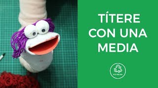 DIY Cómo hacer un titere de medias  Eco Razona [upl. by Yznyl256]