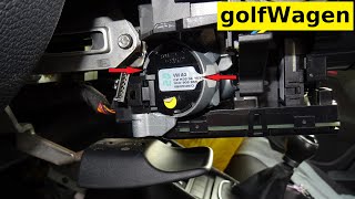 VW Golf 5 Ignition switch removal [upl. by Ekaj]