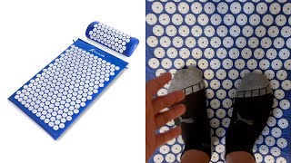 ProsourceFit Acupressure Mat and Pillow Set Review [upl. by Oza665]