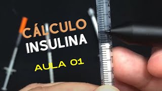 Cálculo de Medicações Envolvendo Insulina  Aula 01 [upl. by Faustina]