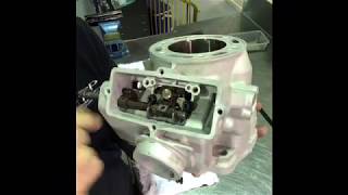 YZ250 powervalve rebuild [upl. by Yared255]