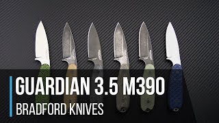 Bradford Guardian 35 M390 Fixed Blade Overview [upl. by Wennerholn]