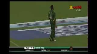 Pakistan vs Australia 2nd T20 quot07092012quot Super Over [upl. by Atrice]