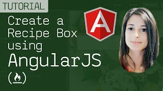 AngularJS tutorial recipe box [upl. by Nathanson]