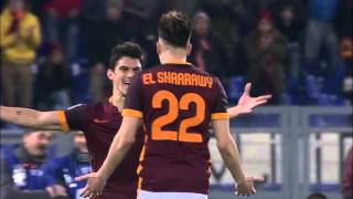 Il gol di Perotti  Roma  Fiorentina 41  Giornata 28  Serie A TIM 201516 [upl. by Base]