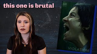 Violation 2020 Movie Review  Shudder [upl. by Eilime]