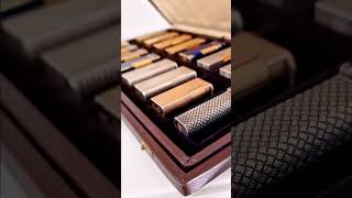 🔥👄🔥 🇬🇧 Dunhill 🇬🇧 Wonderful vintage display box for luxury lighters by Dunhill [upl. by Anzovin]