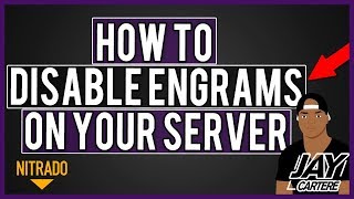 How To Disable Specific Engrams On Your Nitrado Server  ARK PS4 Server Tutorial [upl. by Richmound]