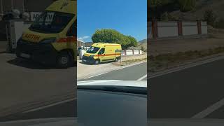 Ambulance Sibenik in Grebastica 🇭🇷 Ambulanta Šibenik u Grebaštici 112 Hitna pompiers [upl. by Halpern]