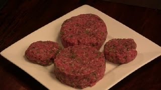 How to Make Juicy Hamburgers Out of Lean Ground Beef  Burger Cooking Tips [upl. by Obediah578]