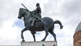 Press Presentation for the Restoration of Donatellos Equestrian Monument to Gattamelata [upl. by Sorcim559]