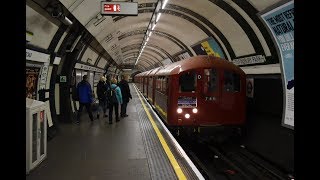 Vintage London Underground 1938 Stock 10012 and 11012 Piccadilly Line Railtour [upl. by Aeet]