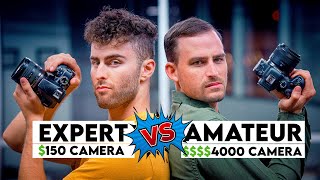 PRO PHOTOGRAPHER VS AMATEUR PHOTOGRAPHER  Nikon D3300 vs CANON R6 [upl. by Akenat]