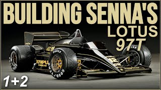 Building Sennas Lotus 97T  Stage 1  2  DeAgostini 18 scale model  Unboxing amp Build Guide [upl. by Rawden]