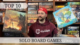 Top 10 Solo Board Games [upl. by Idnir]