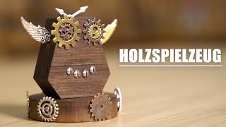 FlexiSpot  DIY  Holzspielzeug  Woodcarving  Spielzeug aus Holz für die Kinder  Selber bauen [upl. by Ulphi945]