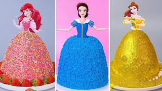 Cutest Princess Cakes Ever 🌹 Awesome Birthday Cake Ideas  Tsunami Cake  Satisfying Cake [upl. by Gent222]