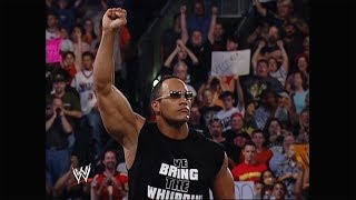 The Rock Returns to WWE Raw June 17 2002 [upl. by Atiraj523]