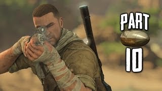 Sniper Elite 3 Gameplay Walkthrough Part 8  Ghillie Suit Snipers PS4 [upl. by Pattie]