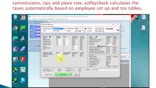 How to Print Paychecks In minutes [upl. by Esaertal]