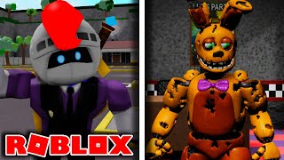 New William Afton Spring Bonnie and Springlock Failure in Roblox Archived Nights FNAF Roleplay [upl. by Darya]