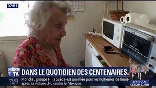 Les centenaires sont de plus en plus nombreux en France [upl. by Ettelliw]