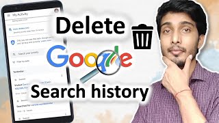 Google search history delete kaise kare  How to Clear Google Search History  2021 [upl. by Leivad]