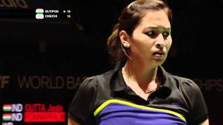 R32 Day 2  WD  JGuttaAPonnappa vs Cheng WHChien YC  Yonex BWF World Champs 11 [upl. by Nichols]