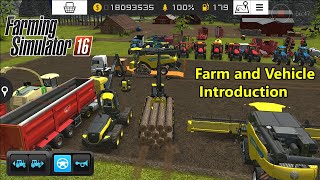 Fs16 Farming Simulator 16  Farm and Vehicle Introduction Timelapse 34 [upl. by Werdnael]